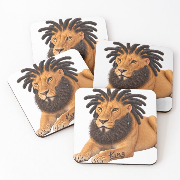Item preview, Black King Lion designed and sold by Kimmy and Zamiah Art.