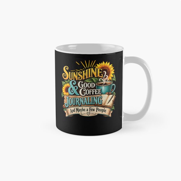 Item preview, Coffee Journaling Sunshine And Coffee designed and sold by PAROSSA.