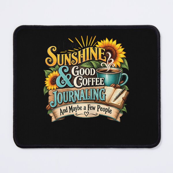 Item preview, Coffee Journaling Sunshine And Coffee designed and sold by PAROSSA.
