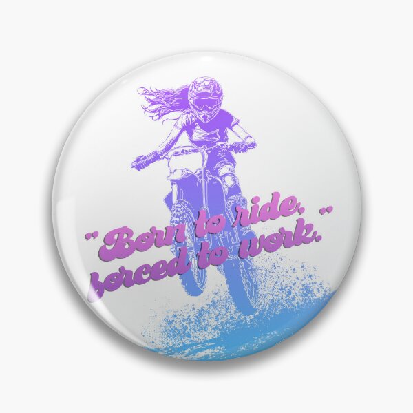Item preview, Design of a female motocross rider at full speed, for motocross fans. #4 designed and sold by UrbanTRIP.