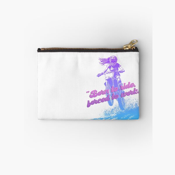 Item preview, Design of a female motocross rider at full speed, for motocross fans. #4 designed and sold by UrbanTRIP.