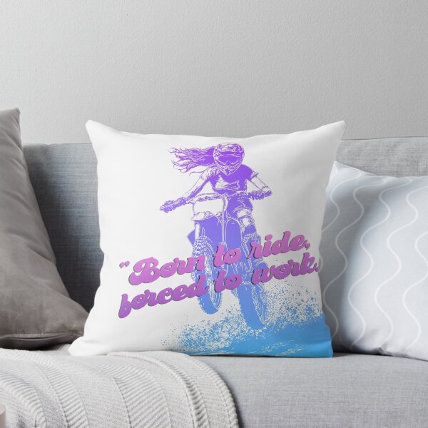 Item preview, Design of a female motocross rider at full speed, for motocross fans. #4 designed and sold by UrbanTRIP.