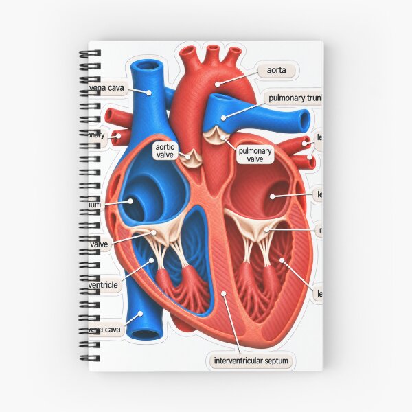 Item preview, Anatomy Heart Chambers Claymation Physical Therapy Sticker designed and sold by isokinetic.