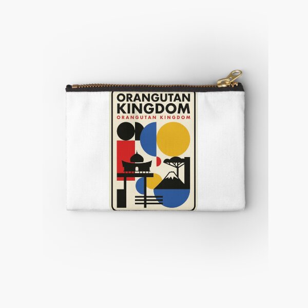 Item preview, Retro Orangutan Kingdom Bauhaus Geometric Skyline designed and sold by k3rstman1.