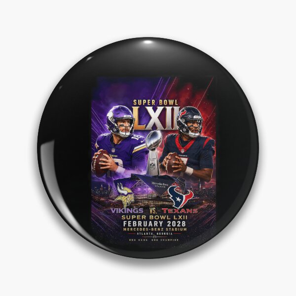 Item preview, Superbowl Lxii - Vikings Vs Texans  designed and sold by AGH-Shop.