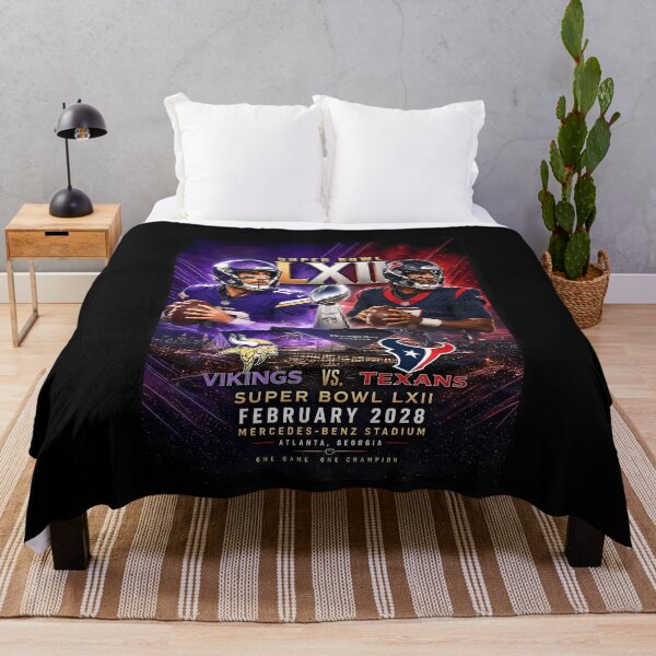 Aperçu de l'œuvre Super Bowl LXII - Vikings contre Texans créée et vendue par AGH-Shop.