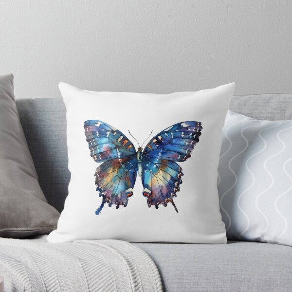 Item preview, Blue Butterfly | Elegant Nature Aesthetic Art designed and sold by Mandayartstudio.