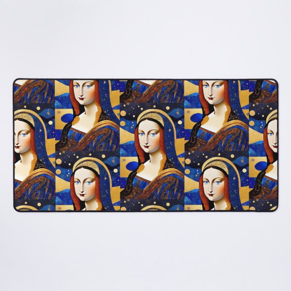 Item preview, Starry Night Mona Lisa designed and sold by TheDarkWardrobe.