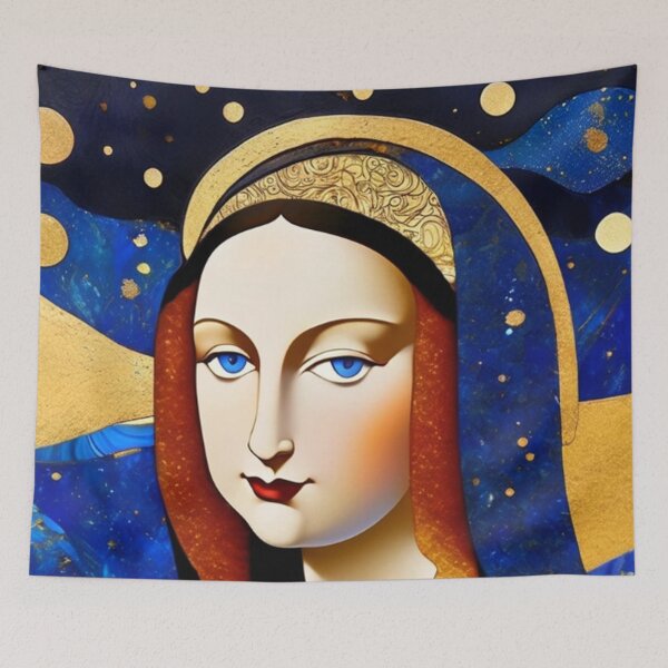 Item preview, Starry Night Mona Lisa  designed and sold by TheDarkWardrobe.