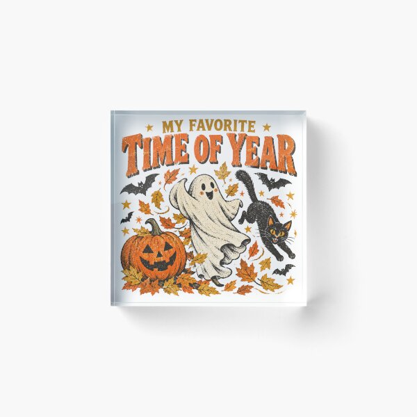 Item preview, My Favorite Time Of Year Halloween designed and sold by GrooveAndGlow.
