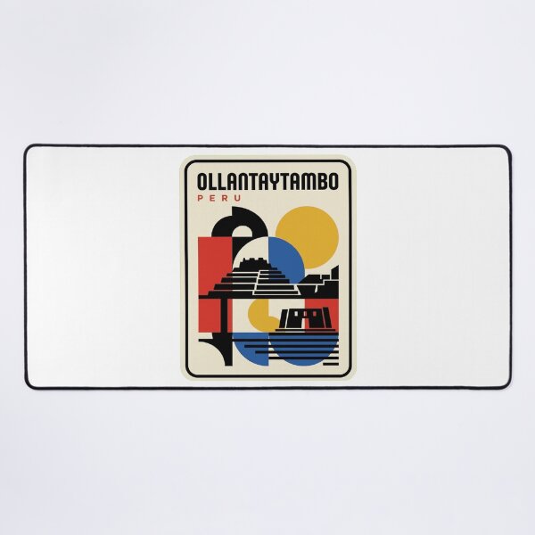 Item preview, Retro Ollantaytambo Bauhaus Geometric Skyline designed and sold by k3rstman1.