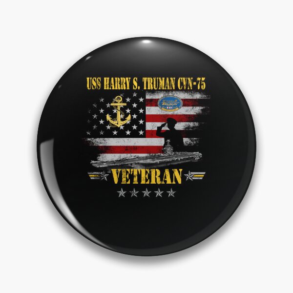 Item preview, USS Harry S. Truman CVN-75 Veteran Patriotic Tribute designed and sold by Osstaramilua.