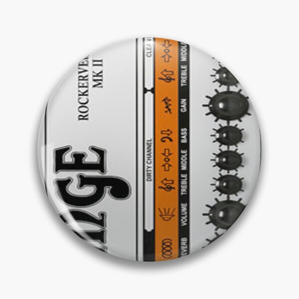 Item preview, Orange Rockerverb White 2 designed and sold by ErikHudsony.