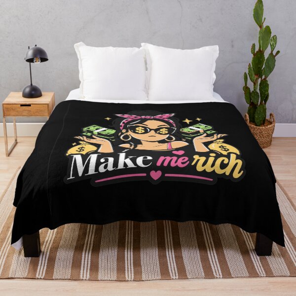Item preview, Make Me Rich Dollar Sign Woman Money designed and sold by JOHNISTRERI.