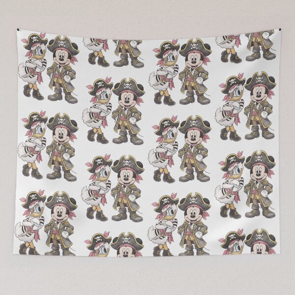 Item preview, Couples Mouse Pirate Adventure Family Vacation Adventure designed and sold by Glow-Paw-Studio.