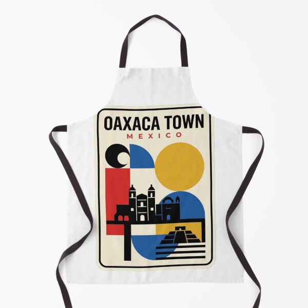 Item preview, Retro Oaxaca Town Bauhaus Geometric Skyline designed and sold by k3rstman1.