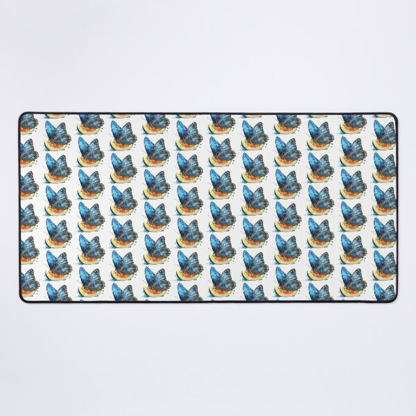 Item preview, Blue Butterfly | Elegant Nature Aesthetic Art designed and sold by Mandayartstudio.