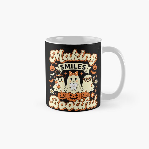 Item preview, Making Smiles Bootiful Retro Dental Ghosts designed and sold by MizoX7.
