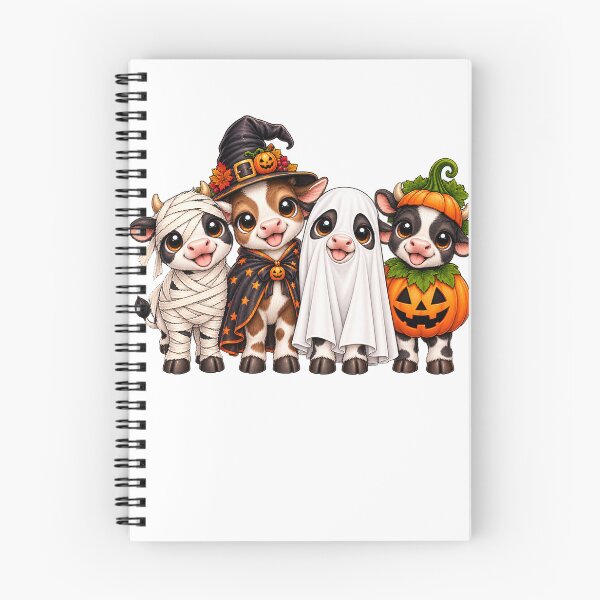 Item preview, Dairy cow Pumpkin Halloween cow designed and sold by QuiteOrbit.