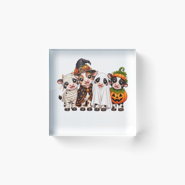 Item preview, Dairy cow Pumpkin Halloween cow designed and sold by QuiteOrbit.