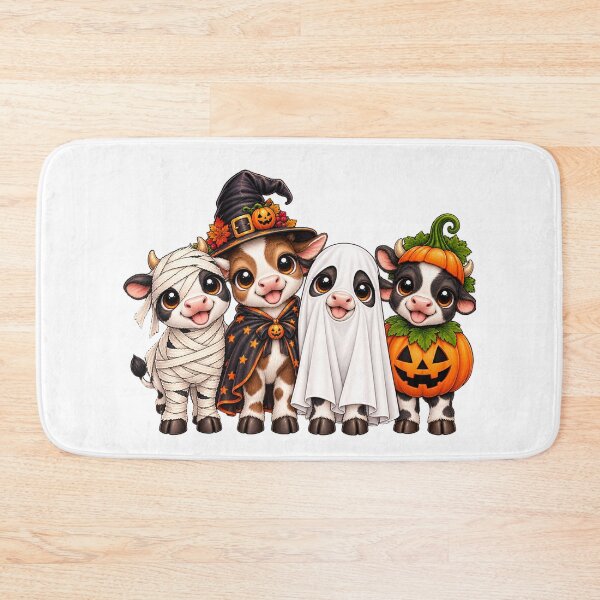 Item preview, Dairy cow Pumpkin Halloween cow designed and sold by QuiteOrbit.