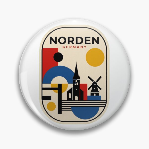 Item preview, Retro Norden Bauhaus Geometric Skyline designed and sold by k3rstman1.