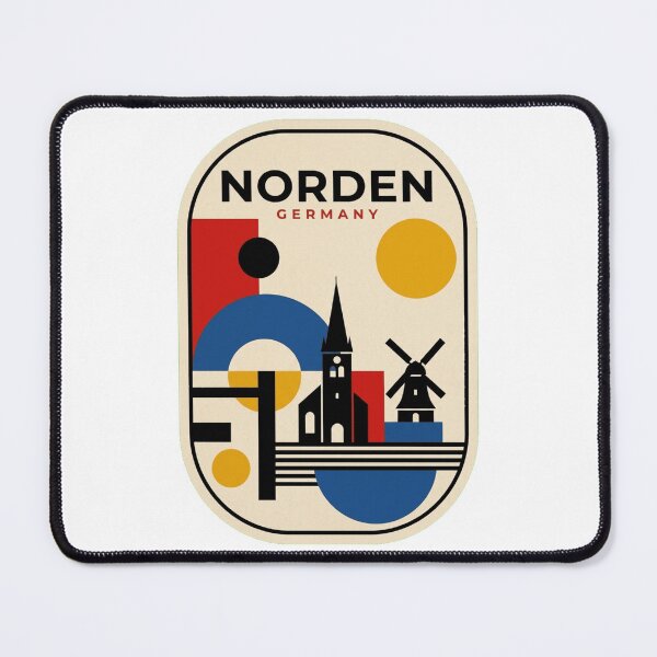Item preview, Retro Norden Bauhaus Geometric Skyline designed and sold by k3rstman1.