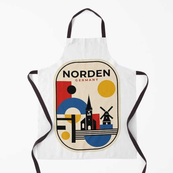 Item preview, Retro Norden Bauhaus Geometric Skyline designed and sold by k3rstman1.