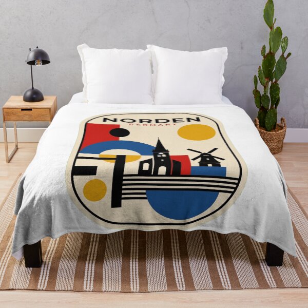 Item preview, Retro Norden Bauhaus Geometric Skyline designed and sold by k3rstman1.