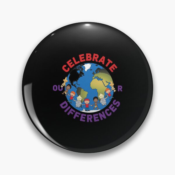 Item preview, Celebrate Our Differences Globe Kids Diversity Unity designed and sold by JOHNISTRERI.