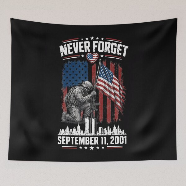 Item preview, Never Forget September 11, 2001 designed and sold by PAROSSA.