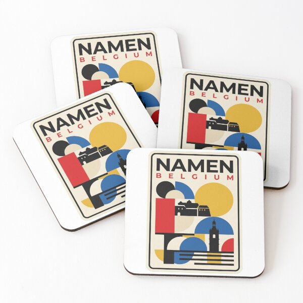 Item preview, Retro Namen Bauhaus Geometric Skyline designed and sold by k3rstman1.
