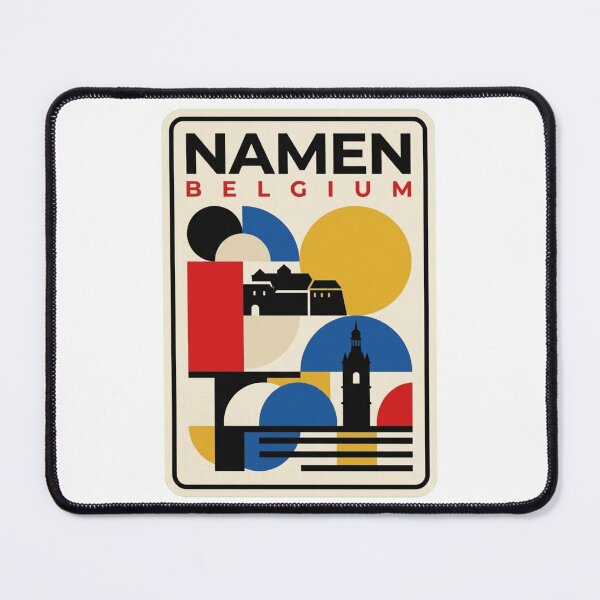 Item preview, Retro Namen Bauhaus Geometric Skyline designed and sold by k3rstman1.
