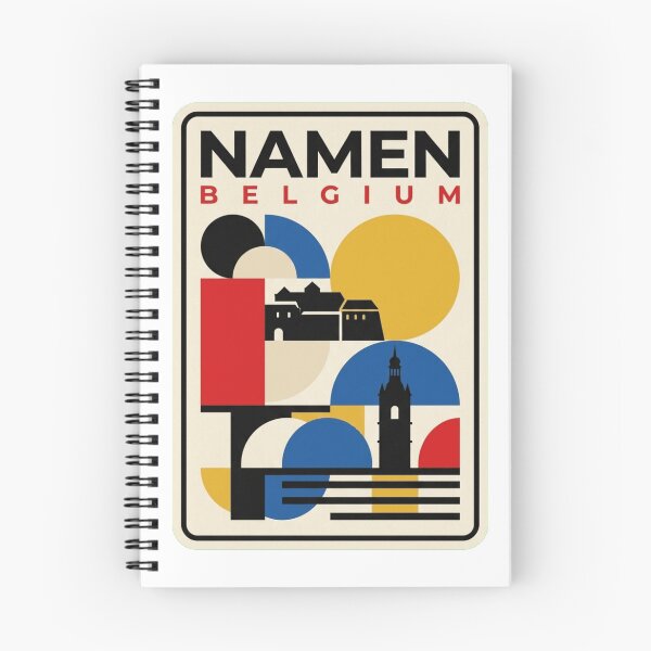 Item preview, Retro Namen Bauhaus Geometric Skyline designed and sold by k3rstman1.
