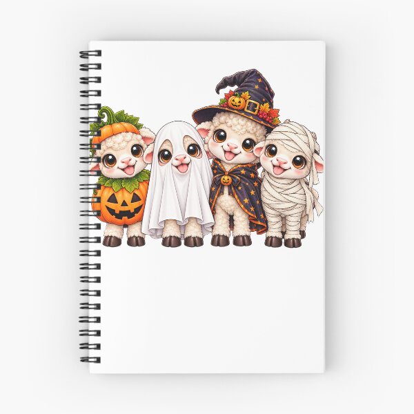 Item preview, sheep Pumpkin Halloween sheeps designed and sold by QuiteOrbit.