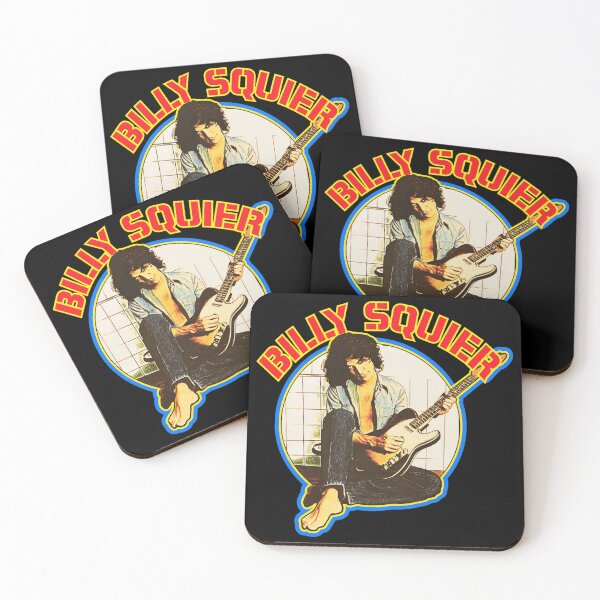 Item preview, Billy Squier Rock Guitarist Retro Illustration designed and sold by JOHNISTRERI.