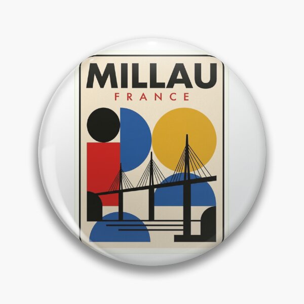 Item preview, Retro Millau Bauhaus Geometric Skyline designed and sold by k3rstman1.