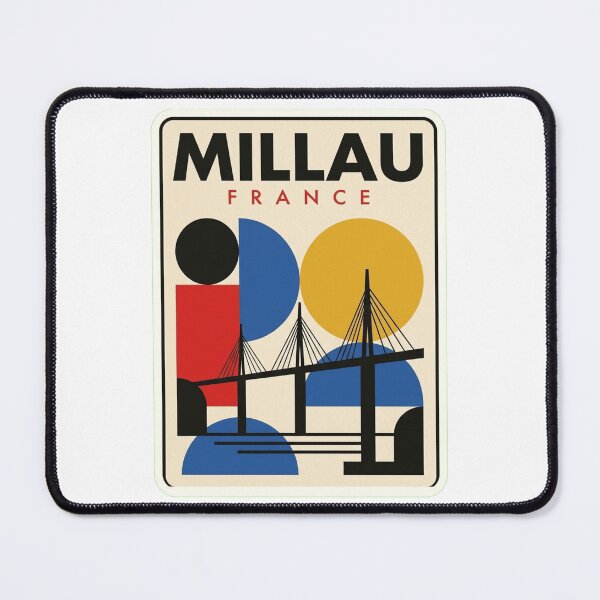 Item preview, Retro Millau Bauhaus Geometric Skyline designed and sold by k3rstman1.