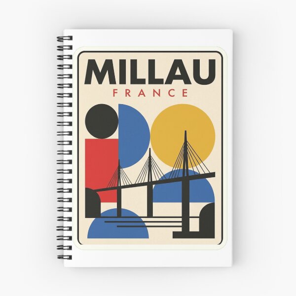 Item preview, Retro Millau Bauhaus Geometric Skyline designed and sold by k3rstman1.