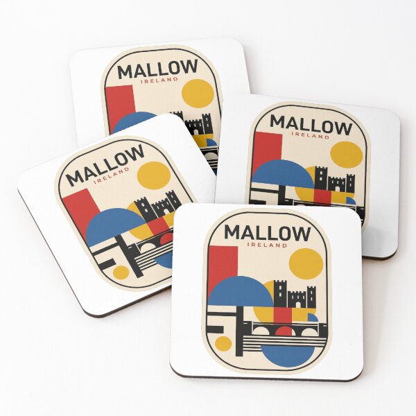 Item preview, Retro Mallow Bauhaus Geometric Skyline designed and sold by k3rstman1.