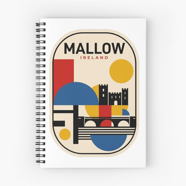Item preview, Retro Mallow Bauhaus Geometric Skyline designed and sold by k3rstman1.