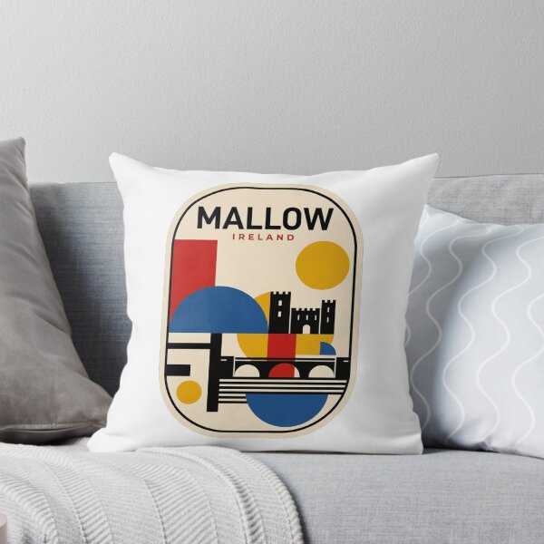 Item preview, Retro Mallow Bauhaus Geometric Skyline designed and sold by k3rstman1.