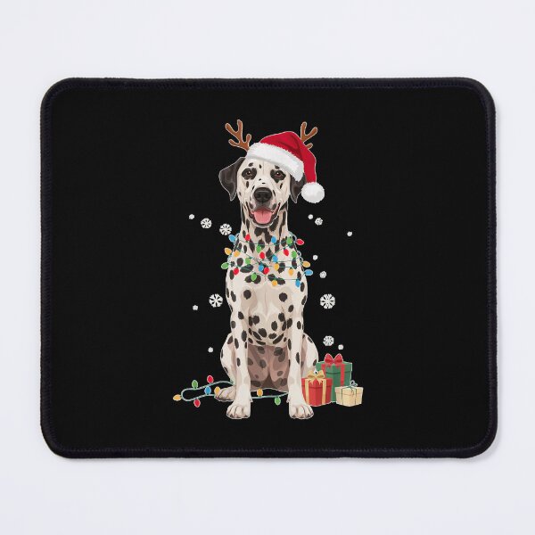 Item preview, Funny Festive Dalmatian Christmas Santa Reindeer Dog designed and sold by BancaJone.