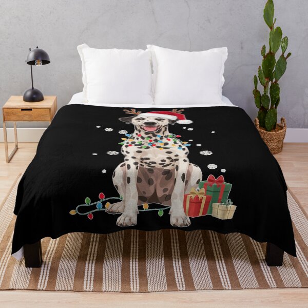 Item preview, Funny Festive Dalmatian Christmas Santa Reindeer Dog designed and sold by BancaJone.