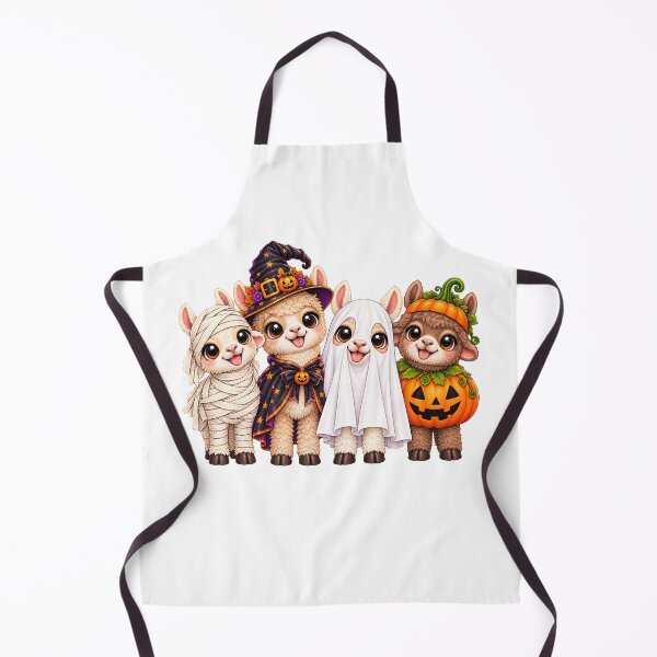 Item preview, Llama Pumpkin Halloween Llamas designed and sold by QuiteOrbit.