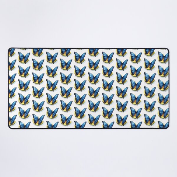 Item preview, Blue Butterfly | Elegant Nature Aesthetic Art designed and sold by Mandayartstudio.