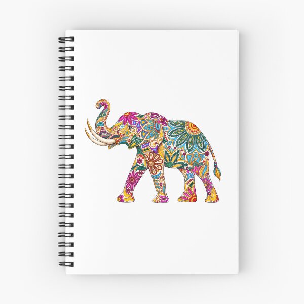 Item preview, Colorful Bohemian Elephant Art designed and sold by PeanutGalSean.