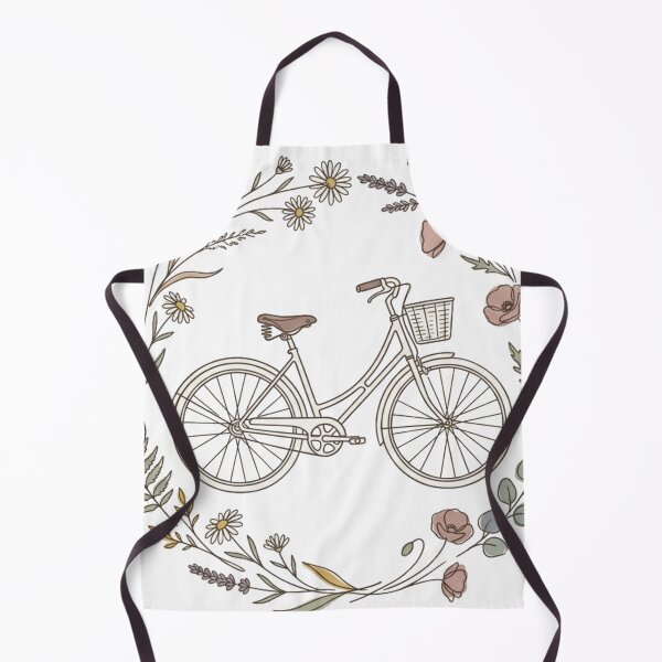 Item preview, Wildflower Bicycle Wreath designed and sold by meghnad.