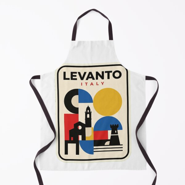 Item preview, Retro Levanto Bauhaus Geometric Skyline designed and sold by k3rstman1.