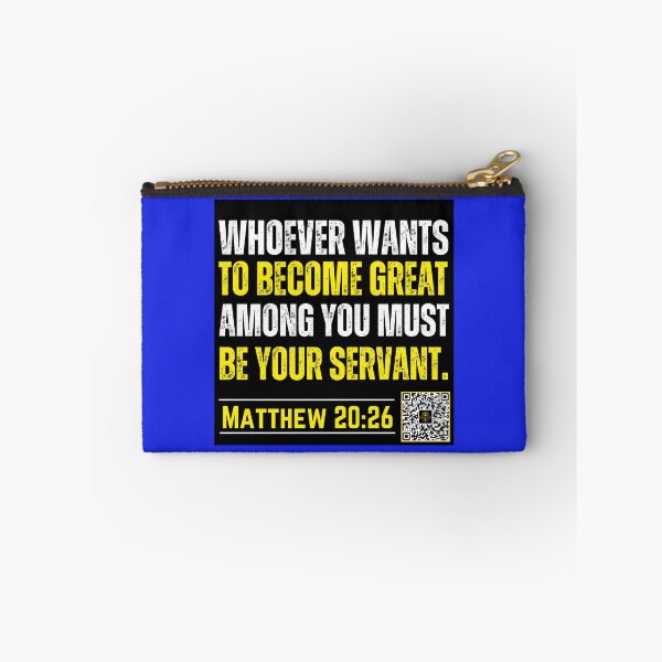 Item preview, Whoever wants to Become Great Among You Must Be Your Servant | Matthew 20:26 designed and sold by UnboundFull.